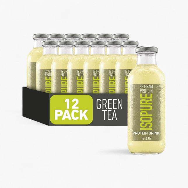 ISOPURE - 0 CARB 32G PROTEIN - 12/16OZ GREEN TEA