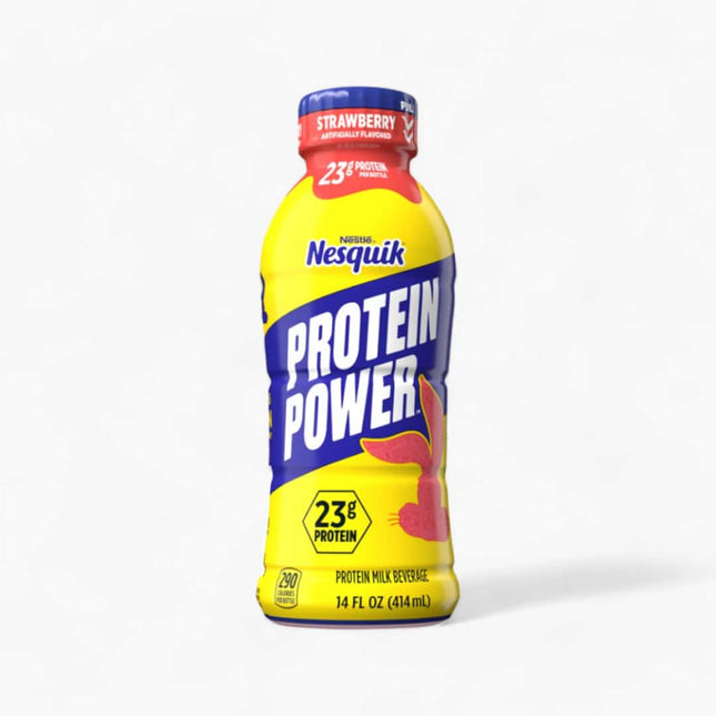 NESQUIK STRAWBERRY PROTEIN MILK 12/14OZ