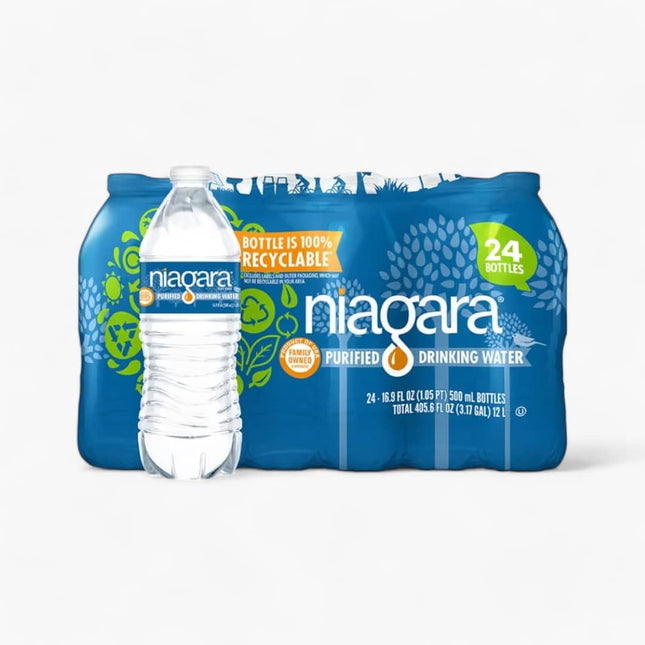 NIAGARA PURIFIED WATER 24/16.9OZ