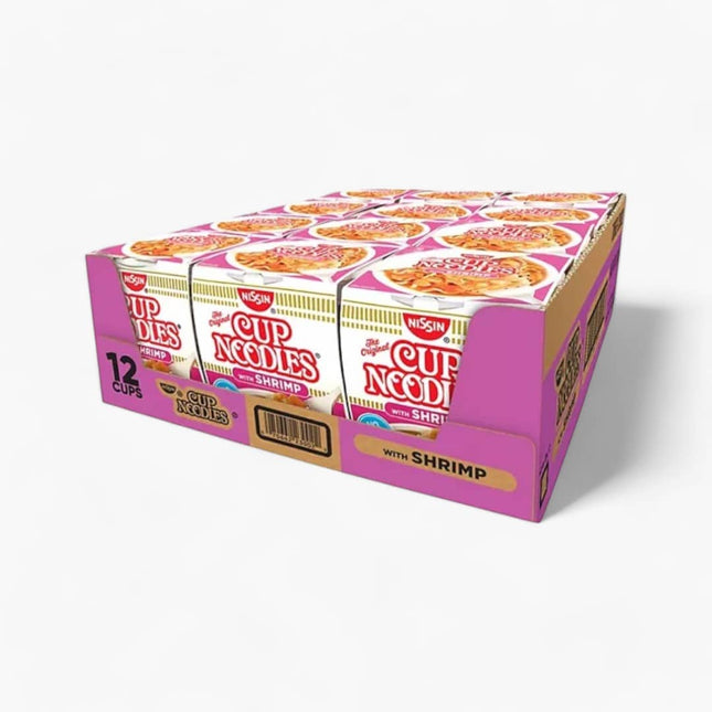 NISSIN SHRIMP CUP NOODLES 12/2.25 OZ