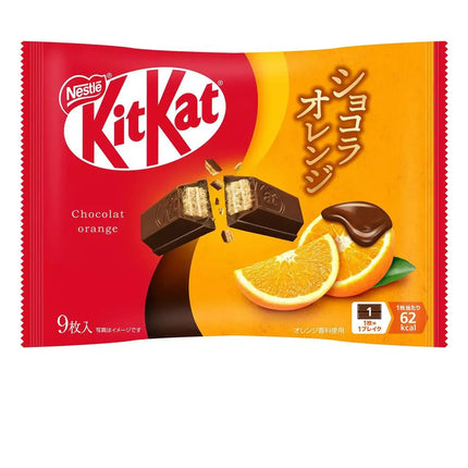 KITKAT WAFER ORANGE FLAVOR MILK CHOCOLATE 2/14/3.7OZ (JAPAN)