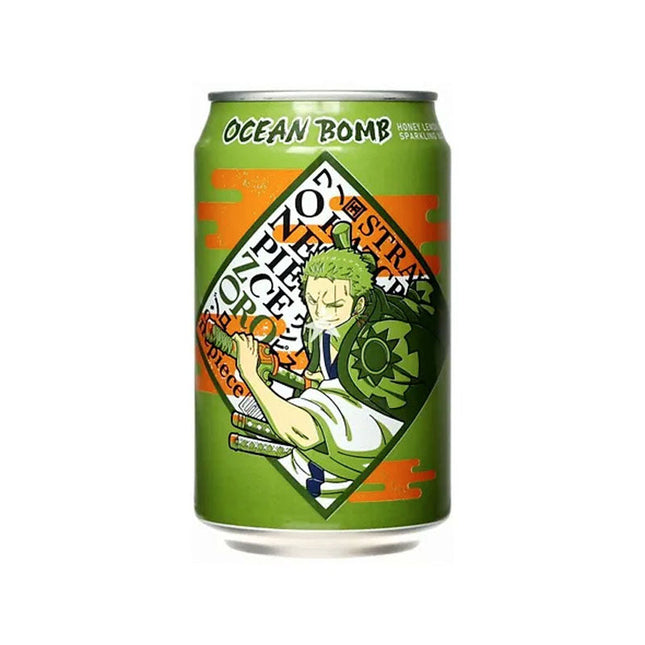Ocean Bomb One Piece Zoro Sparkling Water Lemon 24/330mL (CHINA)