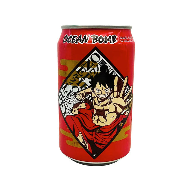 Ocean Bomb One Piece Luffy Sparkling Water Yogurt 24/330mL (CHINA)