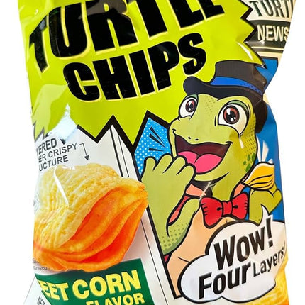 ORION TURTLE CHIPS SWEET CORN 12/160g (KOREA)
