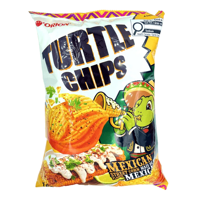 ORION TURTLE CHIPS MEXICAN CORN 12BAGS/160G (KOREA)