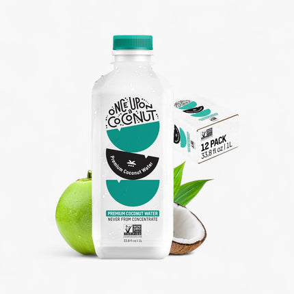 ONCE UPON A COCONUT - COCONUT WATER WATER 12/33.8OZ PURE COCONUT