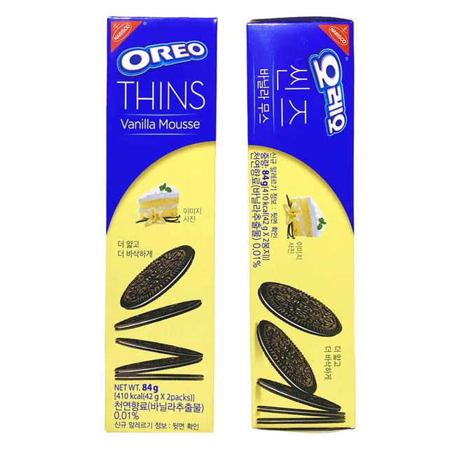 Oreo Thins Vanilla Mousse 24/84g (KOREA)