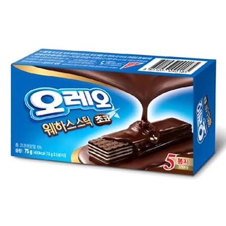 Oreo Wafer Sticks Chocolate 24/2.65oz (KOREA)