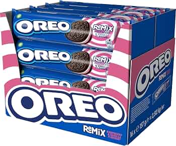 Oreo Remix Raspberry Vanilla 16/157g (UK)