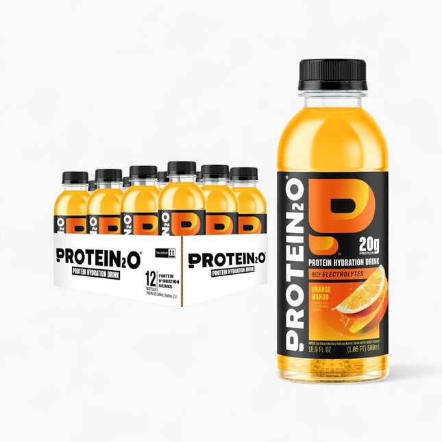 PROTEIN2O PROTEIN+ELECTROLYTE DRINK 20G PROTEIN 12/16.9OZ ORANGE MANGO