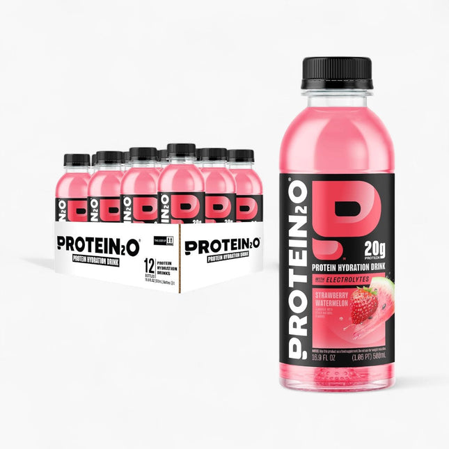 PROTEIN2O PROTEIN+ELECTROLYTE DRINK 20G PROTEIN 12/16.9OZ STRAWBERRY WATERMELON