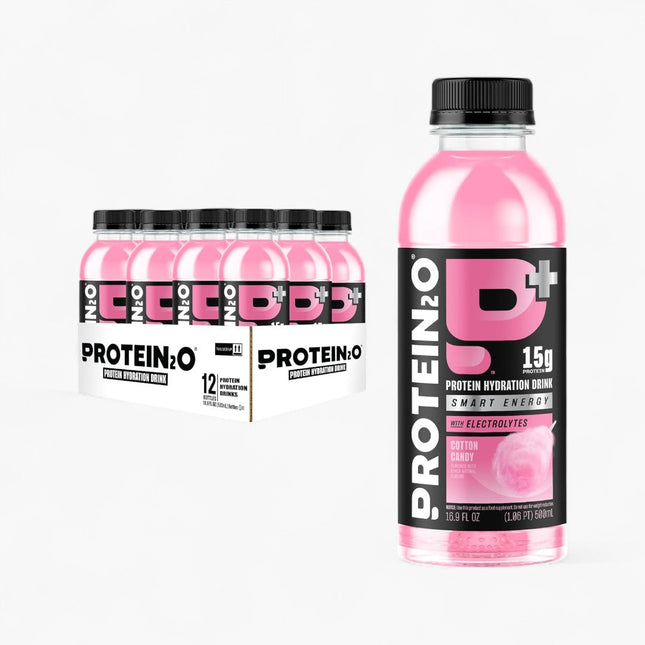 PROTEIN2O PROTEIN+ENERGY DRINK 15G PROTEIN 12/16.9OZ COTTON CANDY