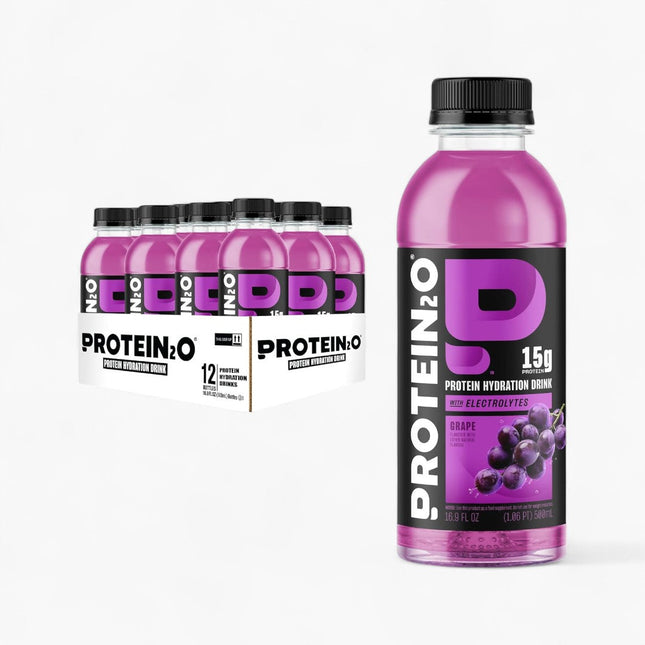 PROTEIN2O PROTEIN DRINK 15G PROTEIN 12/16.9OZ HARVEST GRAPE