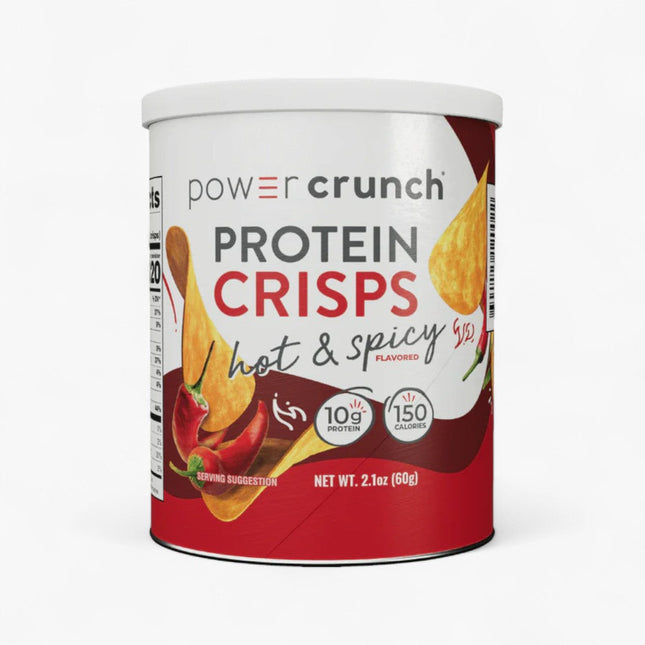 POWER CRUNCH PROTEIN CRISPS 8/2.1OZ HOT & SPICY