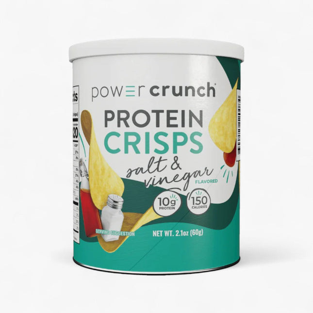 POWER CRUNCH PROTEIN CRISPS 8/2.1OZ SALT & VINEGAR