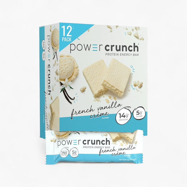 POWER CRUNCH PROTEIN ENERGY BAR 12/36G FRENCH VANILLA CREME