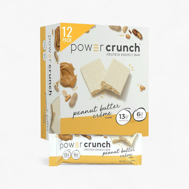 POWER CRUNCH PROTEIN ENERGY BAR 12/36G PEANUT BUTTER CREME
