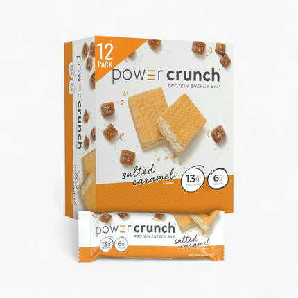 POWER CRUNCH PROTEIN ENERGY BAR 12/36G SALTED CARAMEL