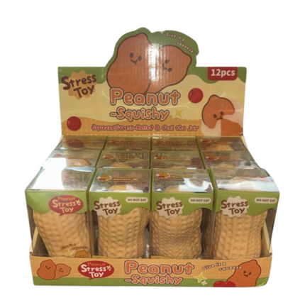 Peanut Squishy - 12 PK