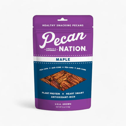 Pecan Nation Maple Pecans 8/4Oz