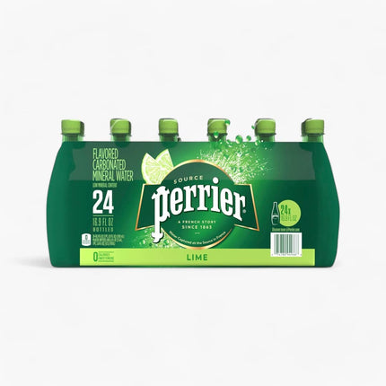 Perrier Lime Sparkling Water Plastic 24/500Ml