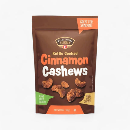 Platinum Cinnamon Cashews (6/13Oz)