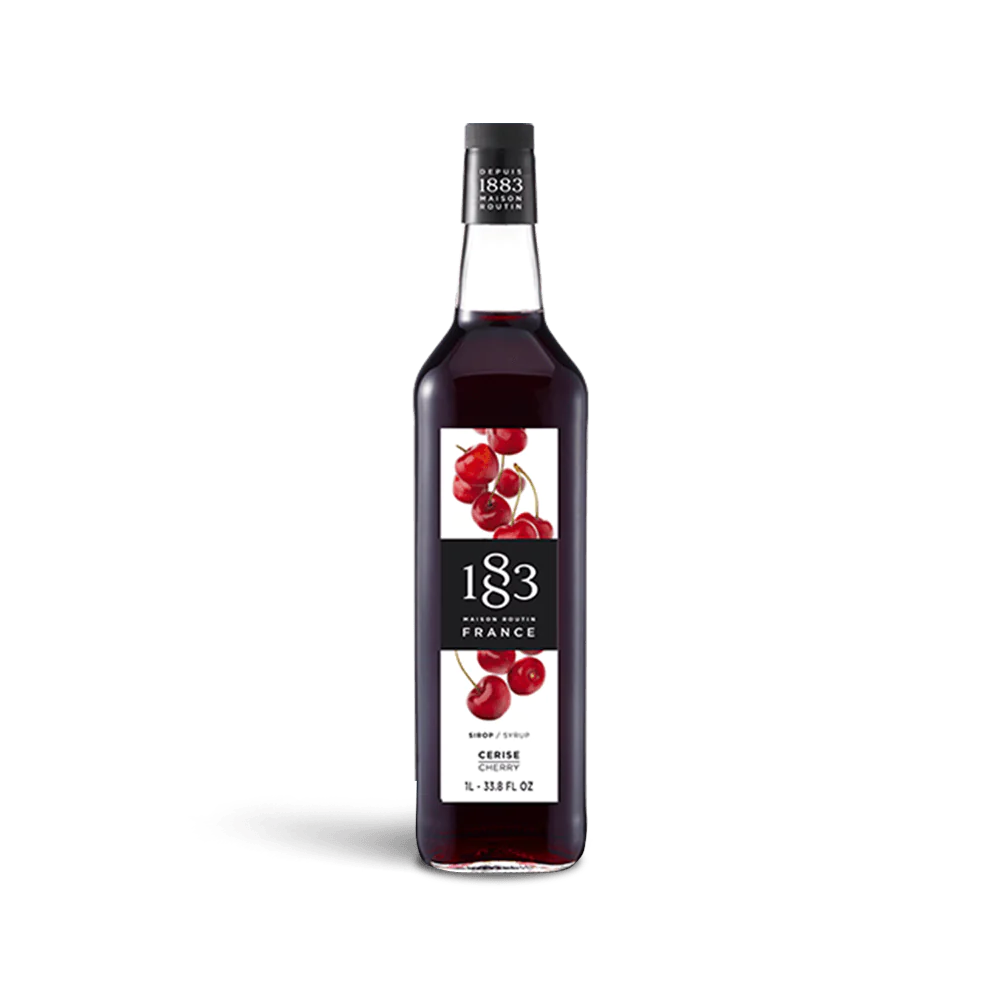 1883 Maison Routin Cherry Syrup (1L Plastic Bottle)