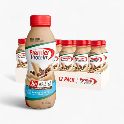 PREMIER PROTEIN - PROTEIN SHAKE 30G PROTEIN - 12/11.5OZ CAFE LATTE