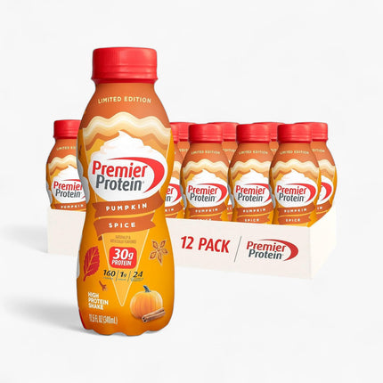PREMIER PROTEIN - PROTEIN SHAKE 30G PROTEIN - 12/11.5OZ PUMPKIN SPICE