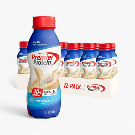 PREMIER PROTEIN - PROTEIN SHAKE 30G PROTEIN - 12/11.5OZ VANILLA