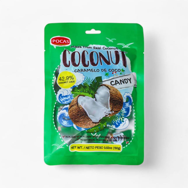 Pocas Hard Candy Coconut 24/3.52Oz
