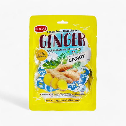Pocas Hard Candy Original Ginger 24/3.52Oz