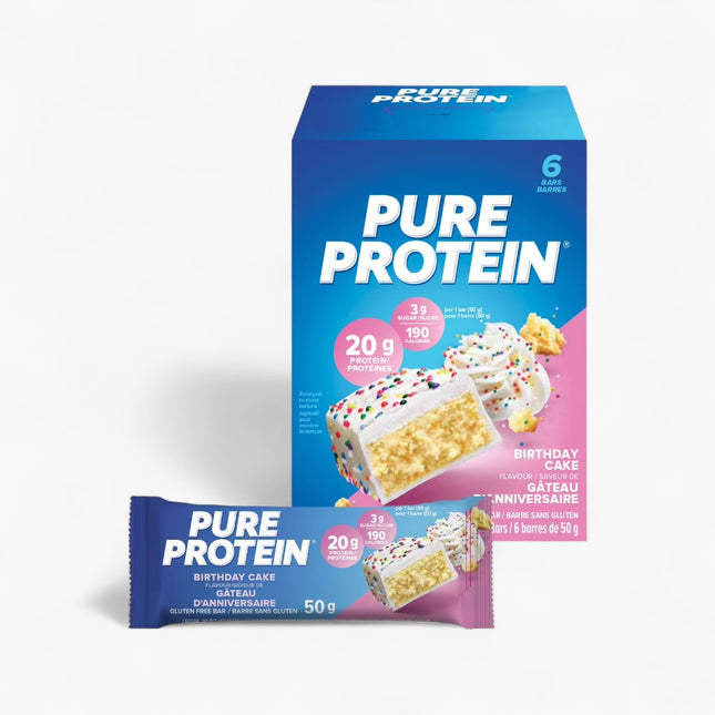 PURE PROTEIN - PROTEIN BAR 6/50G BIRTHDAY CAKE