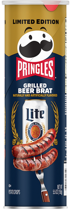 Pringles Beer Brat 5.5OZ/14CT