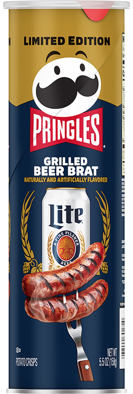 Pringles Beer Brat 5.5OZ/14CT