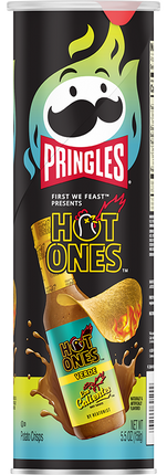 Pringles Hot Ones Verde 5.5OZ/14CT
