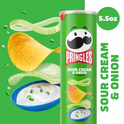 Pringles Sour Cream & Onion 5.5OZ/14CT
