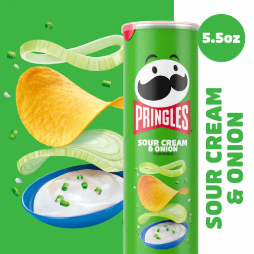 Pringles Sour Cream & Onion 5.5OZ/14CT