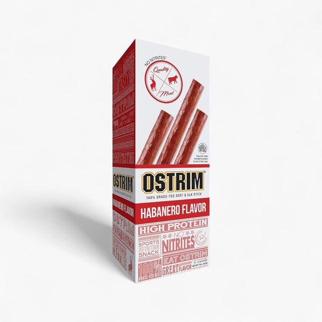 OSTRIM BEEF/ELK MEAT STICKS MEAT STICKS 10/42G HABANERO