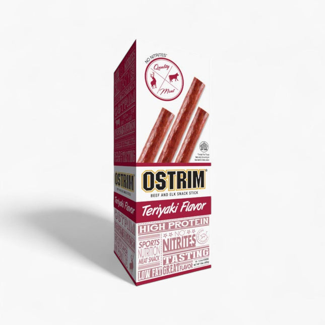 OSTRIM BF/OSTR MEAT STICKS 10/42G TERIYAKI
