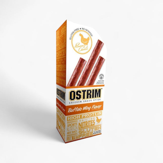 OSTRIM CHICKEN MEAT STICKS 10/42G BUFFALO WING