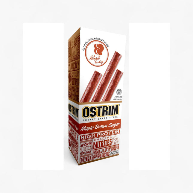 OSTRIM TURKEY STICKS 10/42G MAPLE BROWN SUGAR