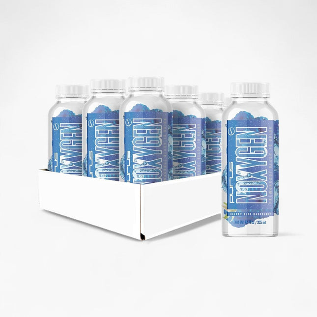 PURUS NOXYGEN PRE-WORKOUT DRINK 12/12OZ LAXY BLUE RASPBERRY