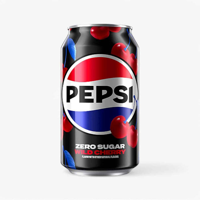 Pepsi Wild Cherry Zero Sugar 12 Oz 24 Pack