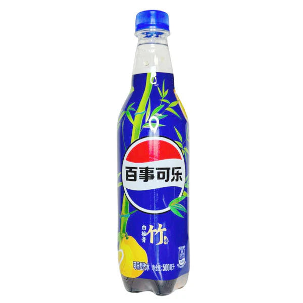 Pepsi Yuzu Citrus Bamboo (Taiwan) – 12 Pack × 500 mL Bottles