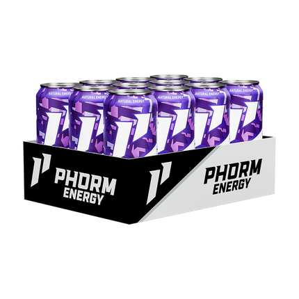 PHORM ENERGY GRAPE SMASH 12 X 16OZ