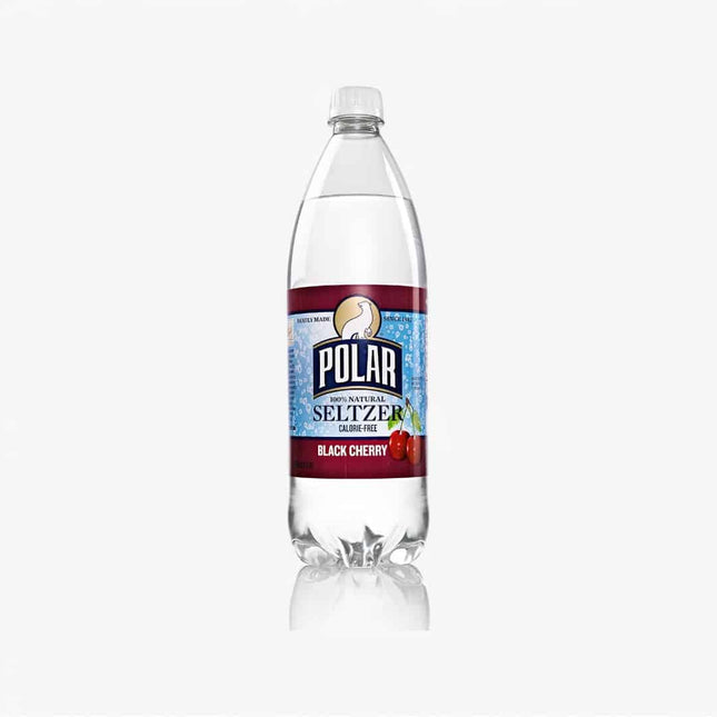 Polar Seltzer Black Cherry 1L X 12