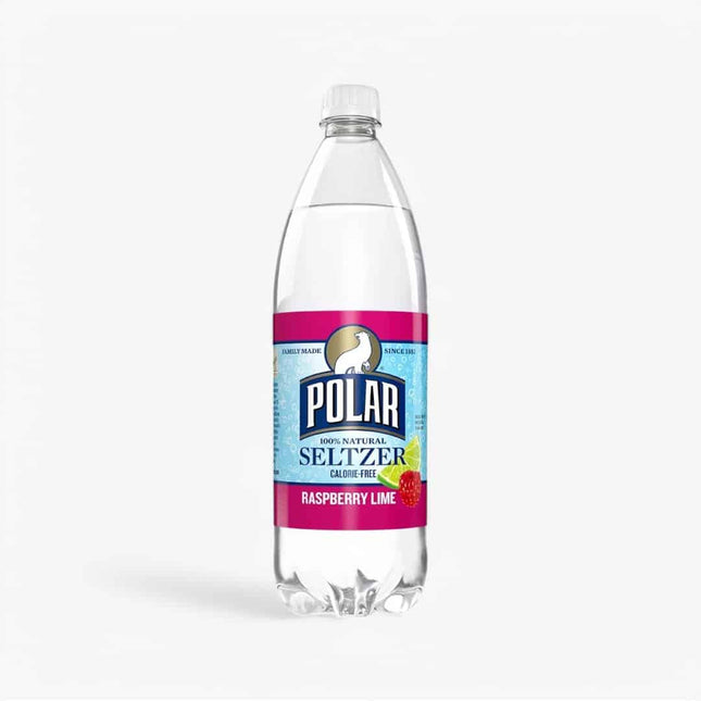 Polar Seltzer Raspberry Lime 1L X 12