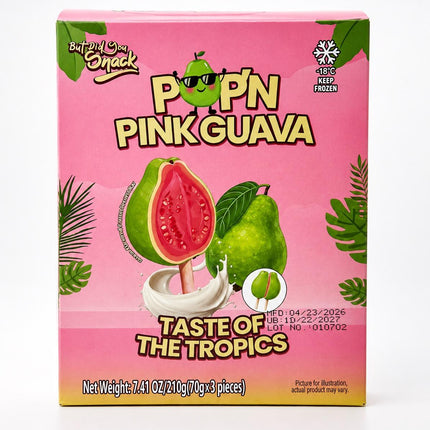 Pop'n Guava Ice Cream 8/3/75g