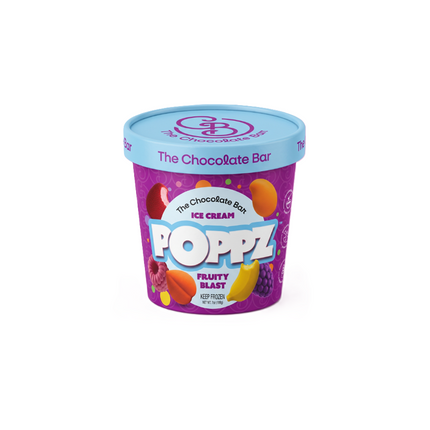 Poppz Fruity Blast Ice Cream 10/6.5OZ